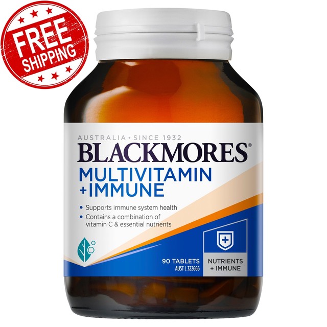 Blackmores Multivitamin Immune System Health Energy Production 90