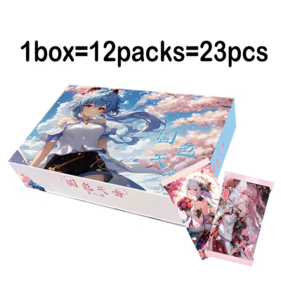 National Beauty 2 Goddess Spicy Waifu 12 Pack Trading Card Booster