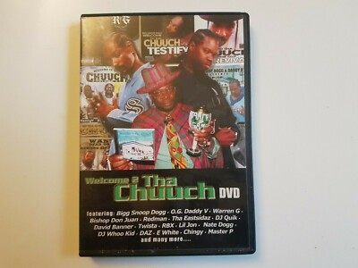 WELCOME 2 THA CHUUCH DVD 2005 (Snoop Dogg Warren G RBX Redman DJ Quik Nate) NEW