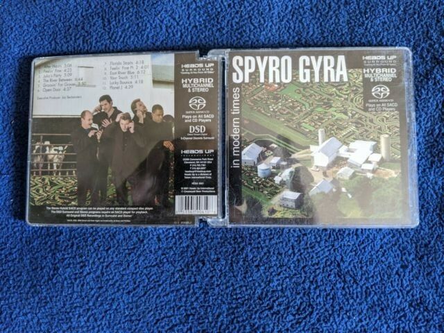 Spyro Gyra 2001 In Modern Times Heads Up SACD DSD Multi 24K Gold RARE Mint OOP