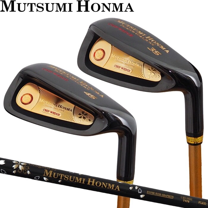 HONMA チッパー Mutsumi Honma Golf Chipping Wedge Chipper Club Loft 45