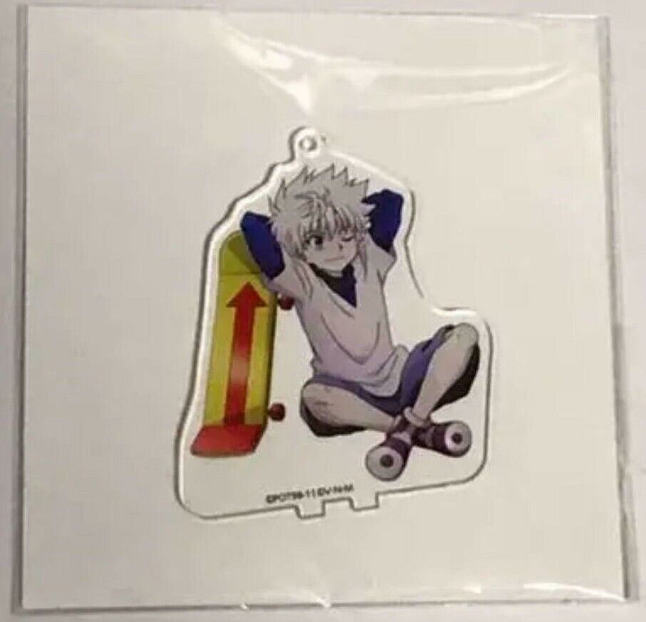 Hunter x Hunter animate cafe Chrollo Lucilfer large acrylic stand keychain