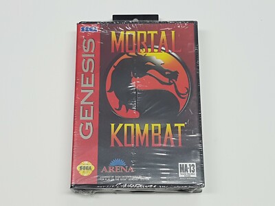 モータルコンバット (SEGA) Mortal Kombat Sega Genesis Authentic Brand New Sealed *wear/cut | eBay