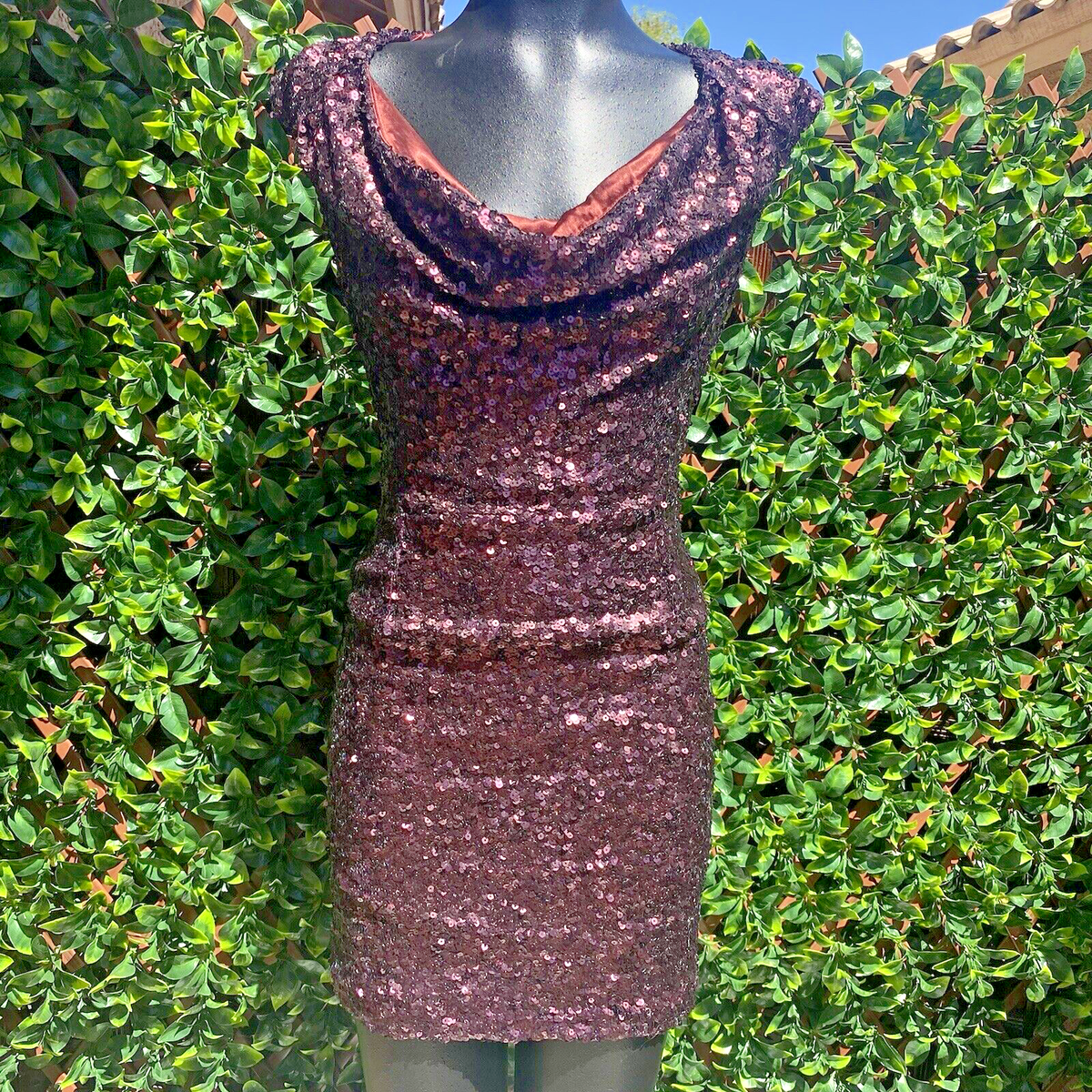NWT French Connection sequin mini party dress Womans size 0 | eBay