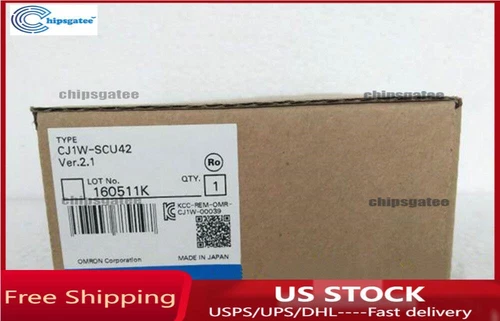 1PC OMRON CJ1W-SCU42 PLC Module CJ1WSCU42 New In Box Fast Shipping