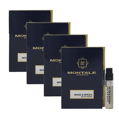 4-Pack Montale Eau de Parfum Vials Sample (11 Scents) Choose Your Favorites!