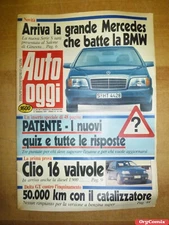Auto Oggi Year VI (6) - N.220 (21 Febbraio 1991) Mercedes-Benz S SERIES Magazine