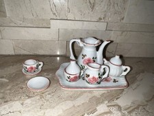 Vtg Andrea by Sadek Mini Tea Set Incomplete