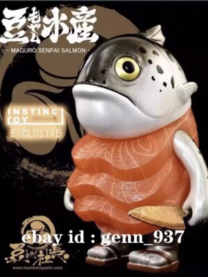 MAME MOYASHI Maguro Senpai Salmon Instinctoy Figure toy H14CM | eBay