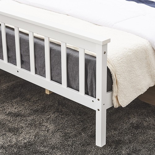 Pine Wooden 4FT6 Double Bed Frame Slatted Bedframe Bedroom Furniture - Picture 8 of 19