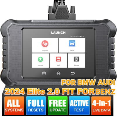 LAUNCH Elite 2.0 Für Benz BMW AUDI KFZ OBD2 Diagnosegerät ALLE System ECU Coding