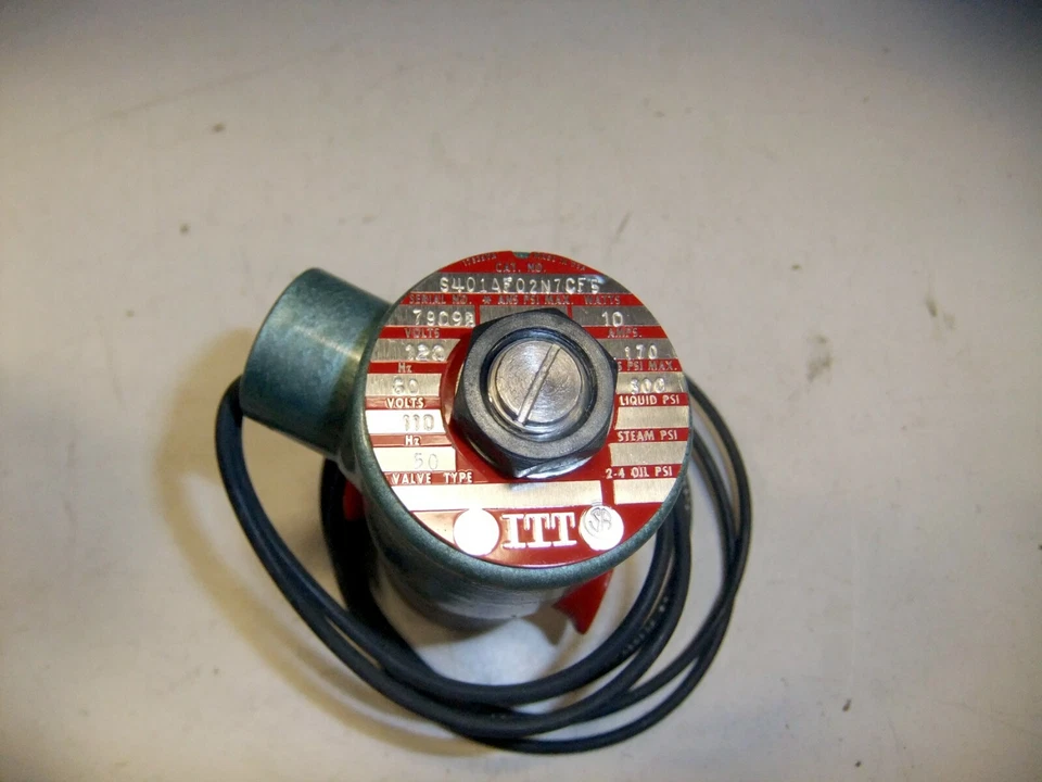 Válvula de pistón pilotada ITT S401AF02N7CF5 Foto 2 de 3