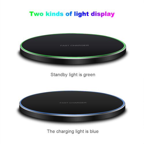 30W Fast Wireless Charger Mat Pad Station For Apple iPhone 14 13 Samsung S22+ - Picture 8 of 14
