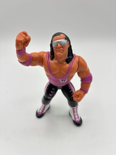 Vintage 1991 WWF Hasbro Series 4 Bret �??Hitman�?�...