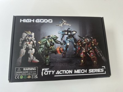 HIGH GODO Mech Robot Transforming Building Blocks Set City Action Mech Series OB
