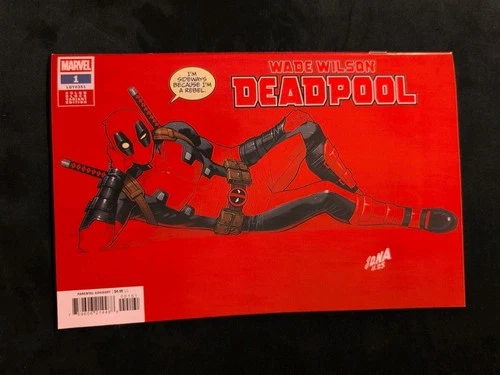 WADE WILSON DEADPOOL #1 DAVID NAKAYAMA RED VARIANT