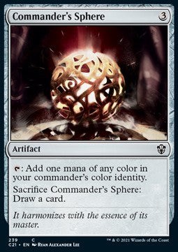 Magic/MTG Commander's Sphere C21-239 Common Englisch NM