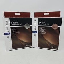 (2) Noctua NF-A12x15 FLX 3-Pin 120mm Premium Slim Fan - Brown NEW