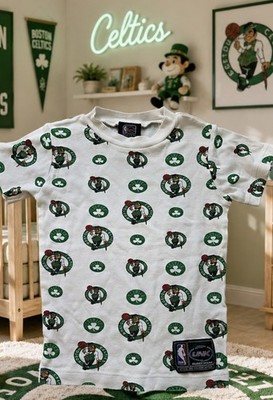 Boston Celtics Toddler Pajama Shirt UNK NBA Licensed Sleepwear Size 4