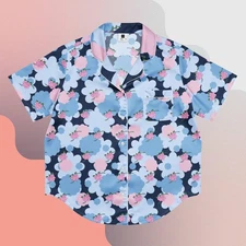 DreamPrint Short Sleeve Pajama Top"