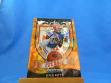 Kyle Pitts Prizm Draft Picks 2021 RC Rookie Crusade Orange Ice Prizm