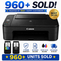 2 Years Guarantee Canon PIXMA TS3750i All-In-One Inkjet Wireless Printer & Inks