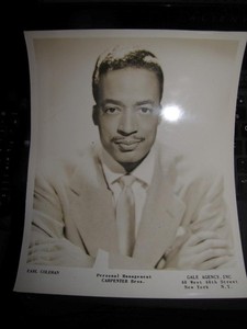 EARL COLEMAN PROMO PHOTOGRAPH!!