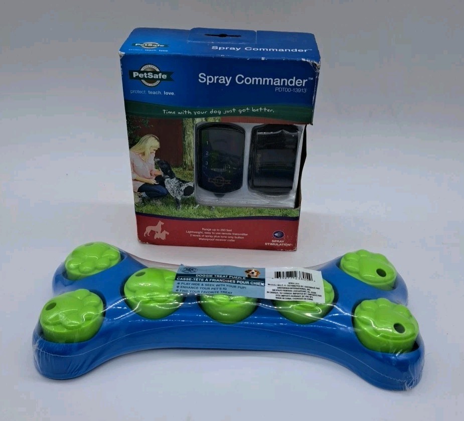 PetSafe Remote Spray Trainer, Training Collar and Remote + B