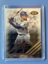 Topps Tier One Breakout Autographs Chris Taylor Auto /25 Dodgers 2018