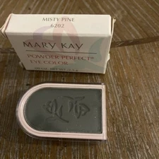 Mary Kay Powder Perfect Eye Color Misty Pine  #6202 New In Box Rare Vintage