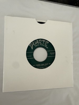 ERNESTO DUARTE Y SU ORQ   YO PUEDO MAS QUE TU  45 RPM/7 INCH/DUARTE REC/LEA!