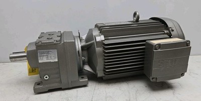 Sew Eurodrive R37DRE100L4/LN Gearmotor 5.67Ratio 53-317Rpm 3Hp 230/460v 3Ph READ