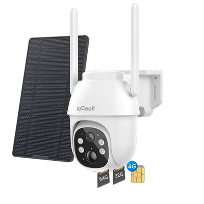 ieGeek 4G Kamera überwachungskamera aussen 2K Camera mit Mobilfunk LTE SIM Karte