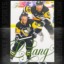 2025-26 Flair - Kris Letang #/349 - #103 GREEN FORECHECK PENGUINS MINT