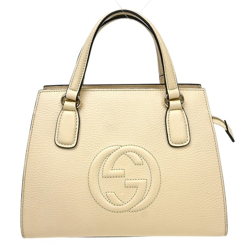 Gucci Ivory Soho Handbag 607722 213317 NQ09326