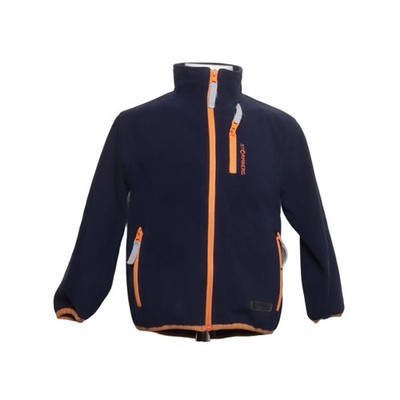 Stormberg, Fleecejacke, Jungen, Größe: 104, Blau/Orange, Polyester #3Ab