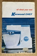Vintage Kenwood Chef Instruction & Recipe Book for Model A701 - Edition No. 3