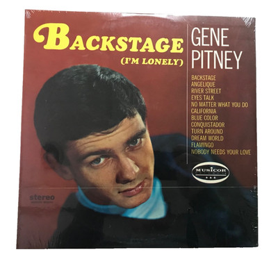 GENE PITNEY: Backstage (Vinyl LP Record Sealed)