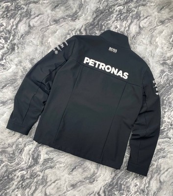 Hugo Boss Mercedes-AMG Petronas F1 Team Softshell Jacket Men Size