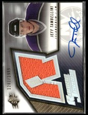 2005-06 Rookie Jersey Jeff Tambellini Rookie Auto 1281/1999 New York Islanders