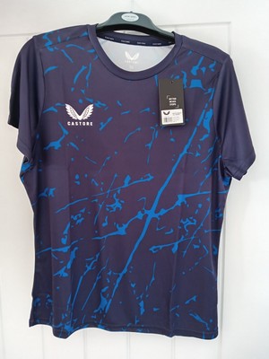 Castore Sportswear Damen T-Shirt Training Performance Blau - Neu