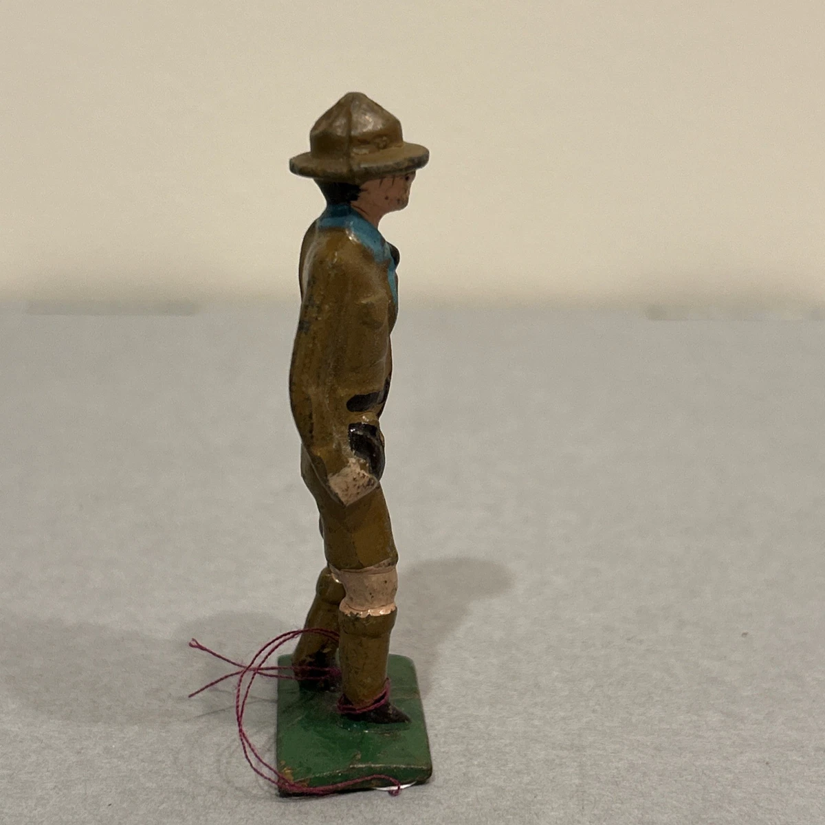 Grey Iron G-73 Boy Scout Walking early in Blue Tie