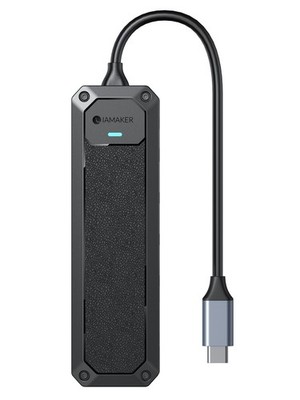 7 Port USB C Dongle 100W PD 4K HDMI SD/TF Card Reader USB 3.0 Ports Ethernet