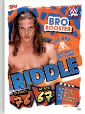 Riddle 2021 Topps WWE Slam Attax Bro Booster #230