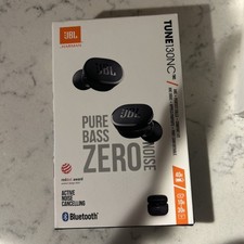 JBL Tune 130NC TWS Wireless Bluetooth Headphones Black, In-Ear
