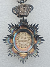 Royal Order of Cambodia, Knight, Repercovered, Gold Center, Signed "Kretly", 45x77