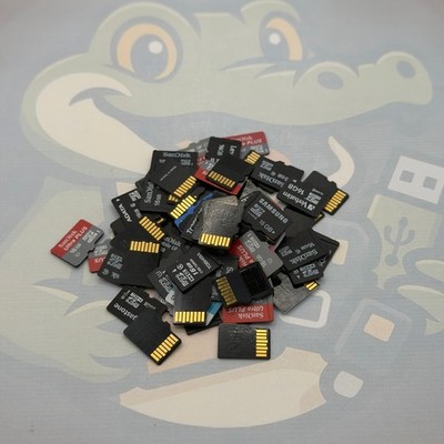 LOT of 10 16GB MicroSD Cards - Untested- Various Brands - Sandisk Lexar Etc
