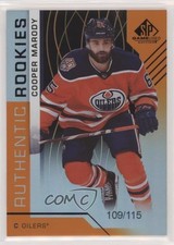 2018 SP Game Used Authentic Rookies Orange Rainbow /115 Cooper Marody #171 5vt