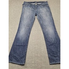 Rock & Republic Womens Bootcut Jeans Size 29 Medium Wash Blue Low Rise USA Made