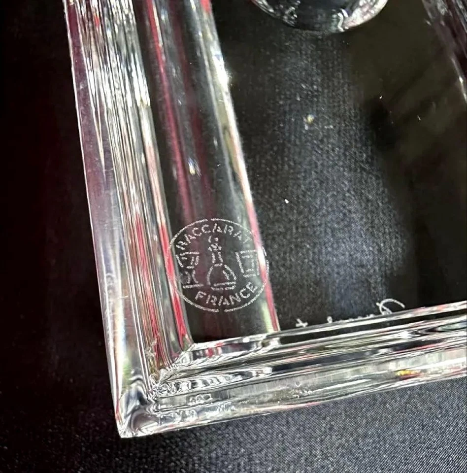 Rare Baccarat Crystal Book-Shaped Paperweight in Excellent Condition - image 4 of 4